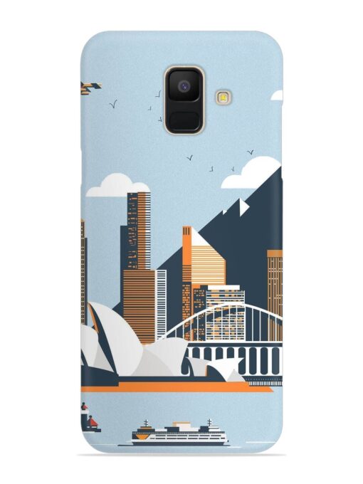 Sydney Opera Landscape Snap Case for Samsung Galaxy A5 (2018) Zapvi