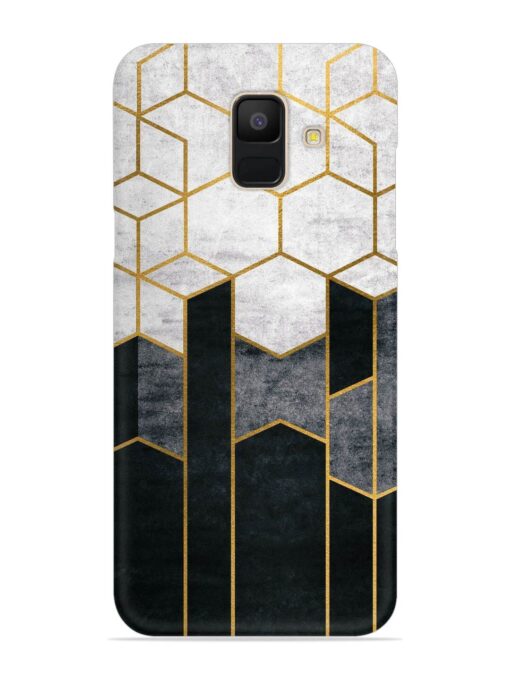 Cube Marble Art Snap Case for Samsung Galaxy A5 (2018) Zapvi