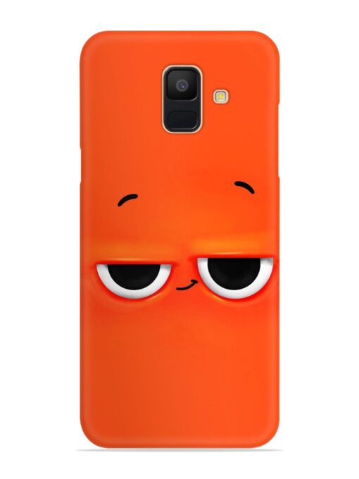 Smiley Face Snap Case for Samsung Galaxy A5 (2018) Zapvi