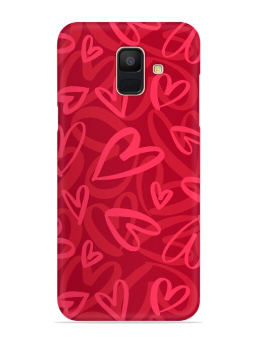 Seamless Romantic Pattern Snap Case for Samsung Galaxy A5 (2018) Zapvi