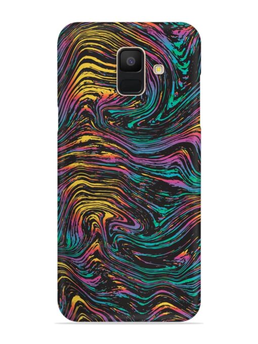 Abstract Liquid Colors Snap Case for Samsung Galaxy A5 (2018) Zapvi