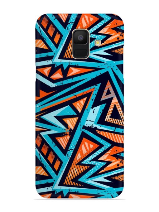 Abstract Seamless Grunge Snap Case for Samsung Galaxy A5 (2018) Zapvi