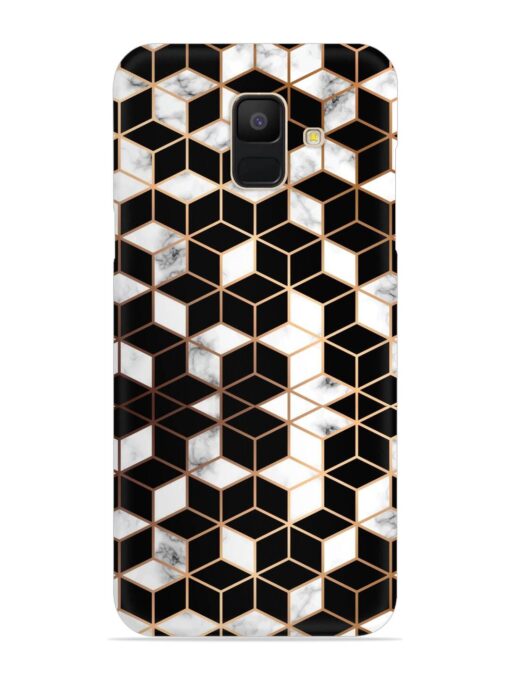 Vector Marble Texture Snap Case for Samsung Galaxy A5 (2018) Zapvi