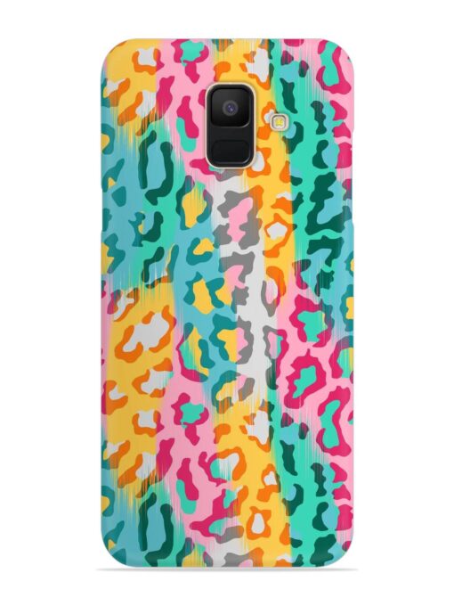 Seamless Vector Colorful Snap Case for Samsung Galaxy A5 (2018) Zapvi