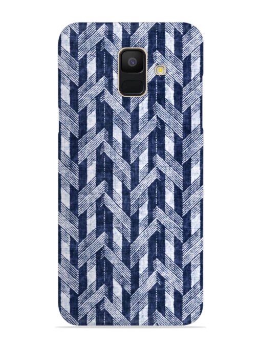 Abstract Herringbone Motif Snap Case for Samsung Galaxy A5 (2018) Zapvi