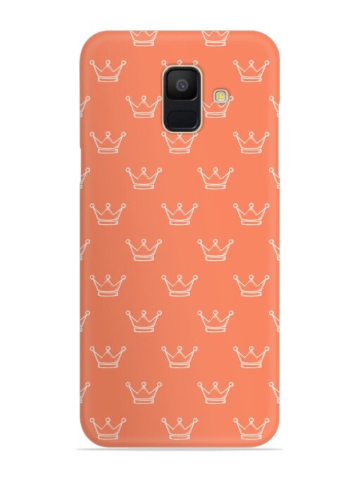 Hand Drawn Crown Snap Case for Samsung Galaxy A5 (2018)