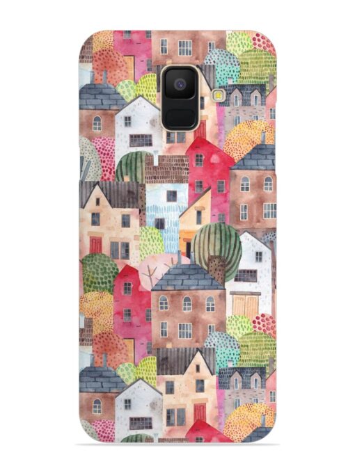 Abstract Seamless Pattern Snap Case for Samsung Galaxy A5 (2018) Zapvi