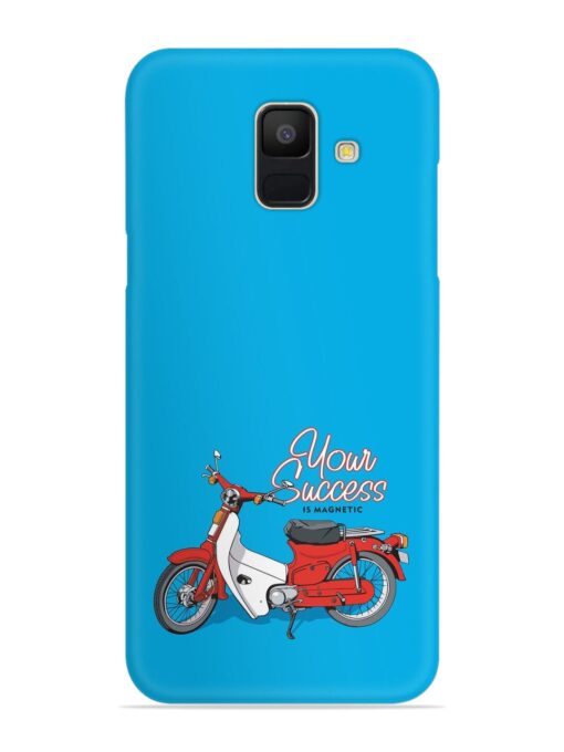 Motorcycles Image Vector Snap Case for Samsung Galaxy A5 (2018)