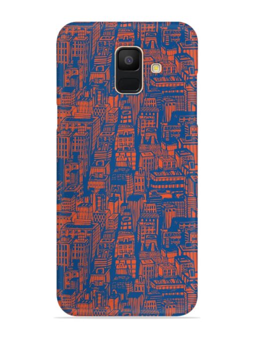 Hand Drawn Seamless Snap Case for Samsung Galaxy A5 (2018)