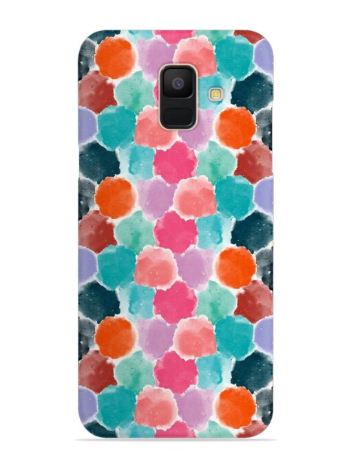 Colorful Seamless Pattern Snap Case for Samsung Galaxy A5 (2018) Zapvi