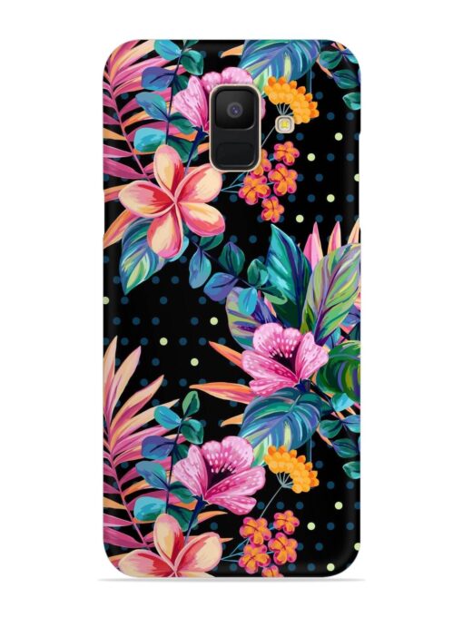 Seamless Floral Pattern Snap Case for Samsung Galaxy A5 (2018) Zapvi