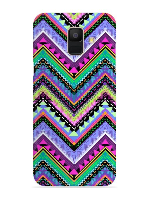 Tribal Aztec Print Snap Case for Samsung Galaxy A5 (2018) Zapvi