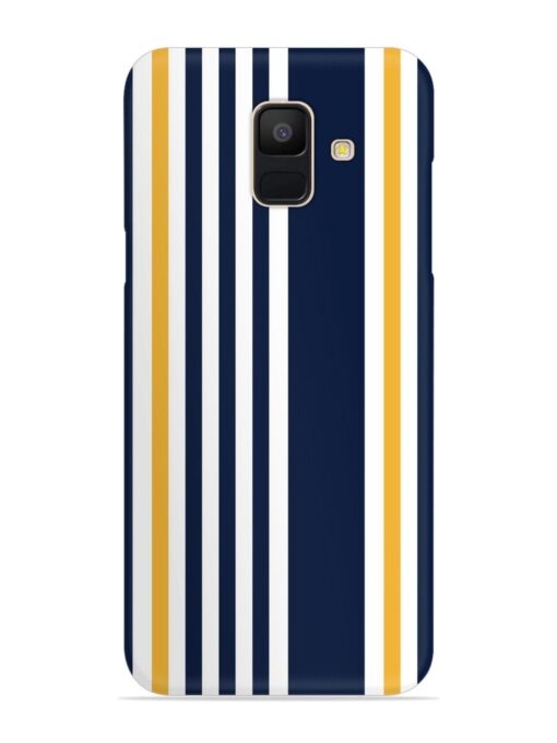 Seamless Stripe Pattern Snap Case for Samsung Galaxy A5 (2018) Zapvi