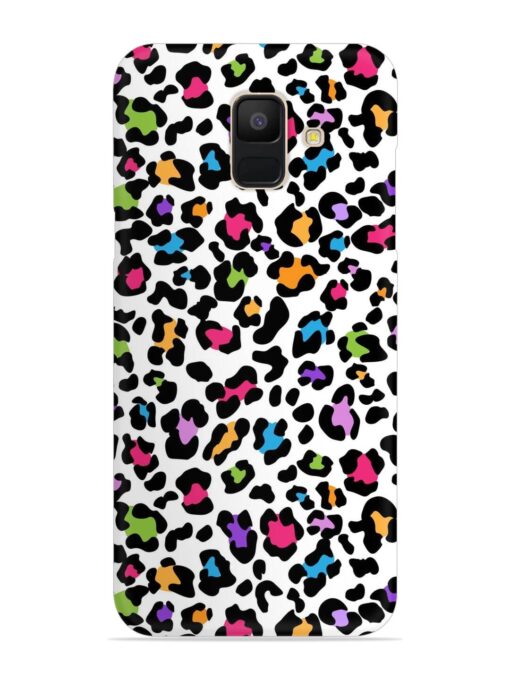 Seamless Leopard Pattern Snap Case for Samsung Galaxy A5 (2018) Zapvi