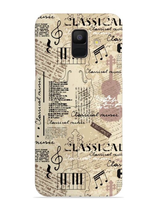 Classical Music Lpattern Snap Case for Samsung Galaxy A5 (2018) Zapvi