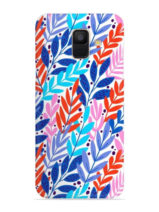 Bright Floral Tropical Snap Case for Samsung Galaxy A5 (2018) Zapvi