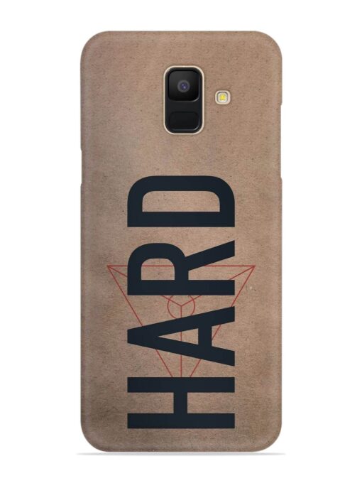 Hard Typo Snap Case for Samsung Galaxy A5 (2018)