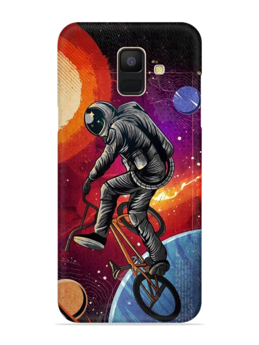 Super Eclipse Bmx Bike Snap Case for Samsung Galaxy A5 (2018) Zapvi