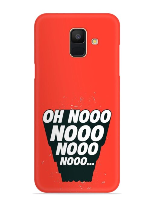 Oh Nooo Snap Case for Samsung Galaxy A5 (2018)