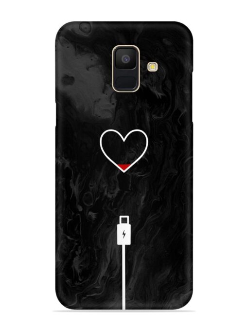 Heart Charging Vector Snap Case for Samsung Galaxy A5 (2018)