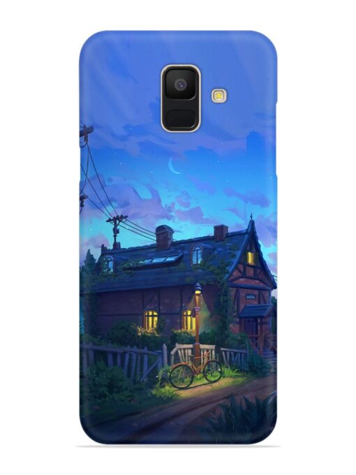 Beautiful Village House Snap Case for Samsung Galaxy A5 (2018) Zapvi