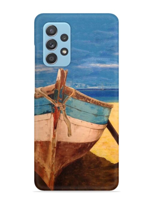 Canvas Painting Snap Case for Samsung Galaxy A52 (5G)