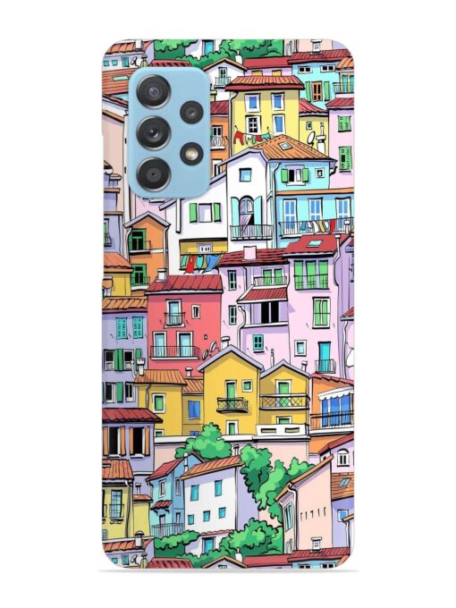 Europe Old Town Snap Case for Samsung Galaxy A52 (5G) Zapvi