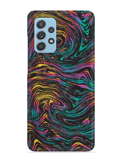 Abstract Liquid Colors Snap Case for Samsung Galaxy A52 (5G)