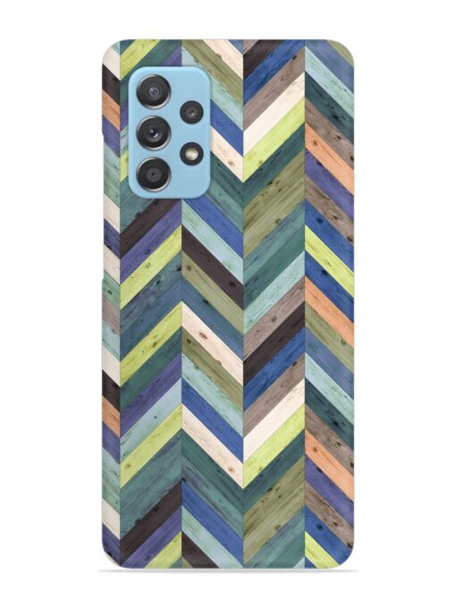 Chevron Random Color Snap Case for Samsung Galaxy A52 (5G)