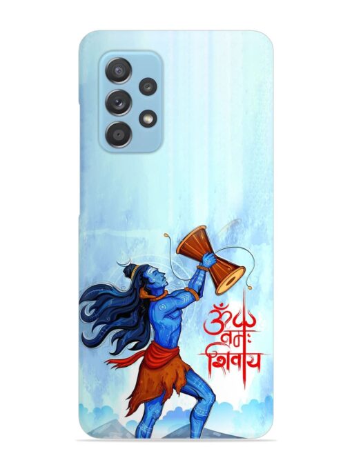 Illustration Lord Shiva Snap Case for Samsung Galaxy A52 (5G) Zapvi