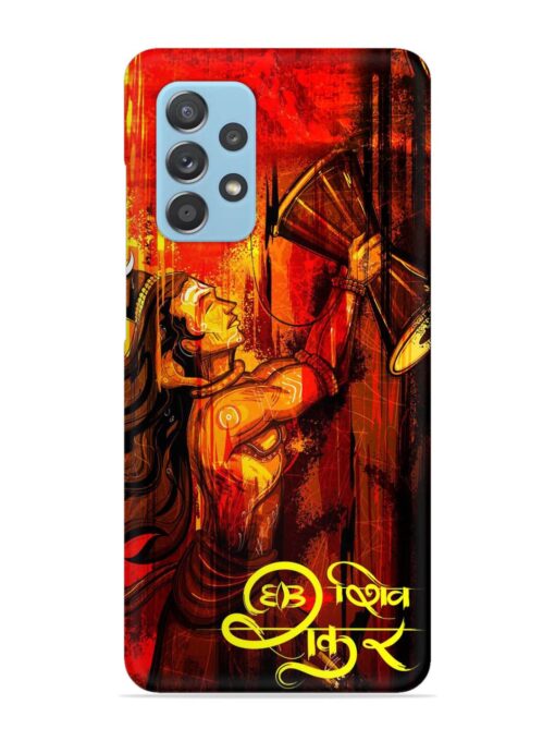 Illustration Lord Shiva Snap Case for Samsung Galaxy A52 (5G)