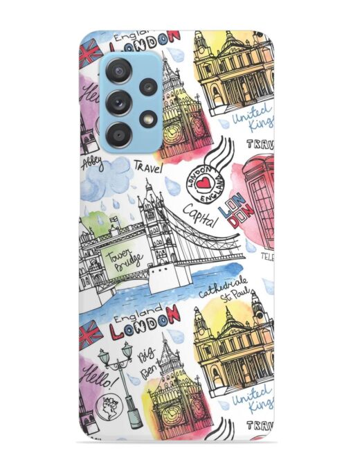 Vector London Landmark Snap Case for Samsung Galaxy A52 (5G)