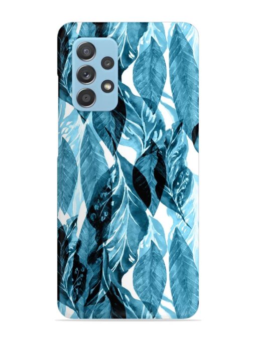 Leaves Pattern Jungle Snap Case for Samsung Galaxy A52 (5G)