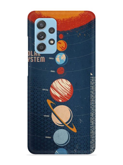 Solar System Vector Snap Case for Samsung Galaxy A52 (5G)