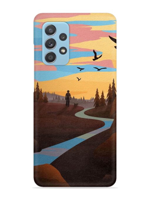 Natural Landscape Art Snap Case for Samsung Galaxy A52 (5G)