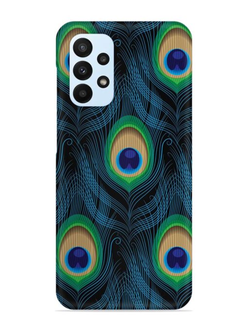 Seamless Pattern Peacock Snap Case for Samsung Galaxy A52S (5G) Zapvi