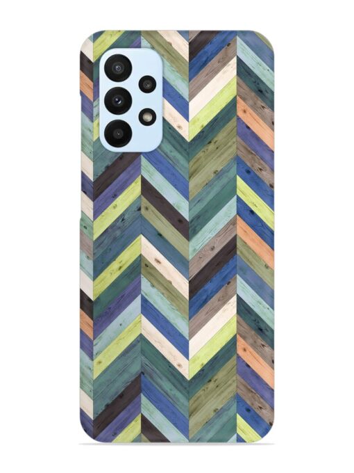 Chevron Random Color Snap Case for Samsung Galaxy A52S (5G) Zapvi