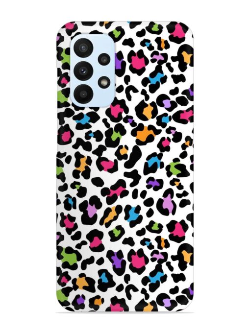 Seamless Leopard Pattern Snap Case for Samsung Galaxy A52S (5G) Zapvi