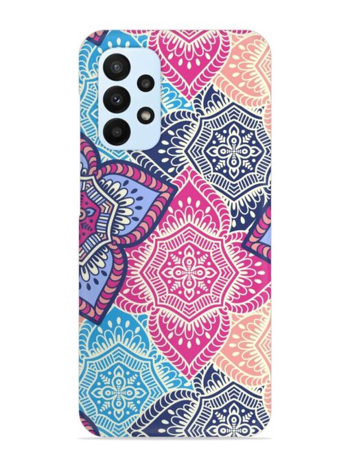 Ethnic Floral Seamless Snap Case for Samsung Galaxy A52S (5G) Zapvi