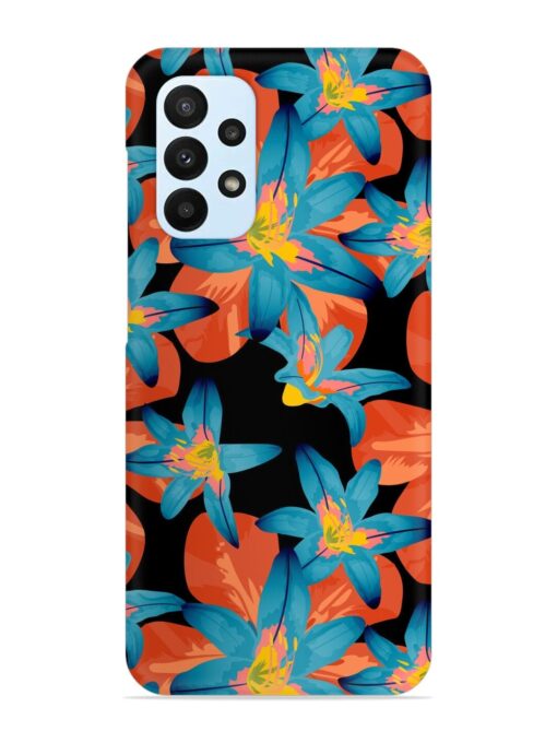 Philippine Flowers Seamless Snap Case for Samsung Galaxy A52S (5G) Zapvi