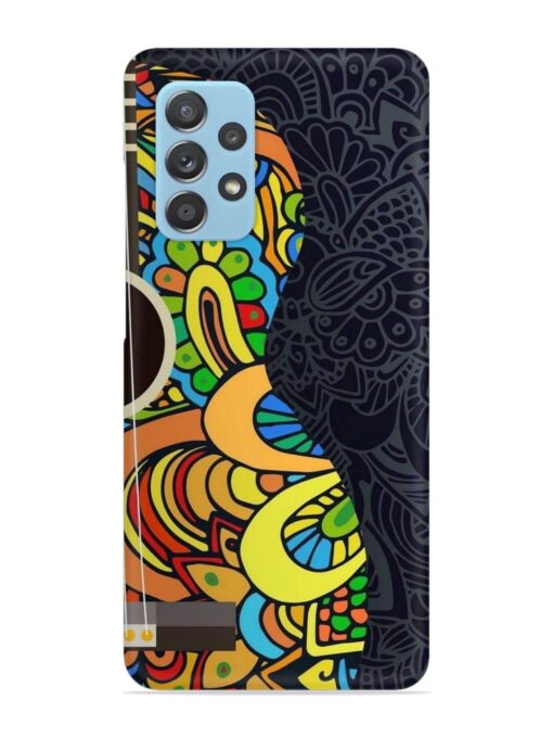 Guitar Vector Art Snap Case for Samsung Galaxy A53 (5G) Zapvi