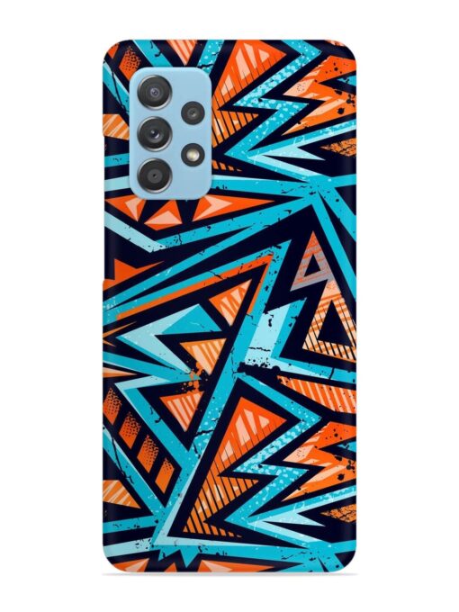 Abstract Seamless Grunge Snap Case for Samsung Galaxy A53 (5G) Zapvi