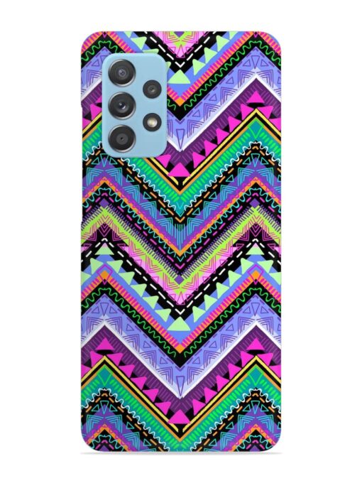 Tribal Aztec Print Snap Case for Samsung Galaxy A53 (5G)