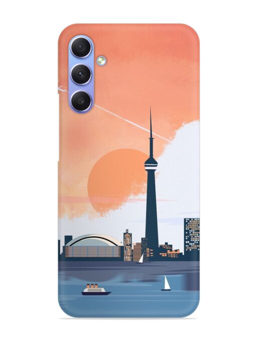 Toronto Canada Snap Case for Samsung Galaxy A54 (5G) Zapvi