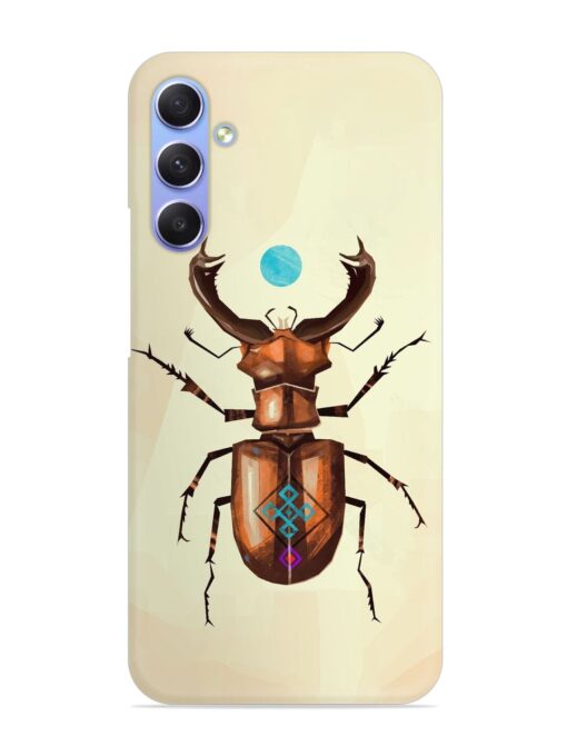 Stag Beetle Vector Snap Case for Samsung Galaxy A54 (5G) Zapvi