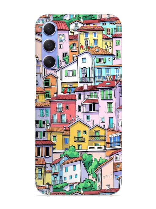 Europe Old Town Snap Case for Samsung Galaxy A54 (5G) Zapvi