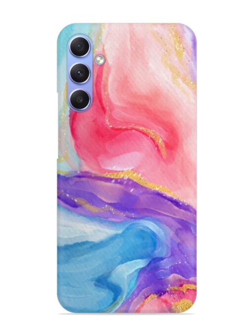 Watercolor Gradient Snap Case for Samsung Galaxy A54 (5G) Zapvi