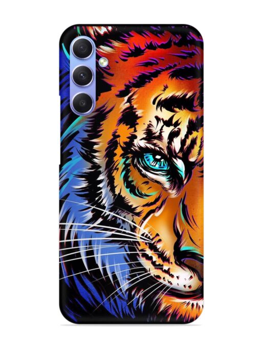 Colorful Lion Art Snap Case for Samsung Galaxy A54 (5G) Zapvi