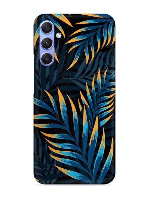 Abstract Leaf Art Snap Case for Samsung Galaxy A54 (5G) Zapvi