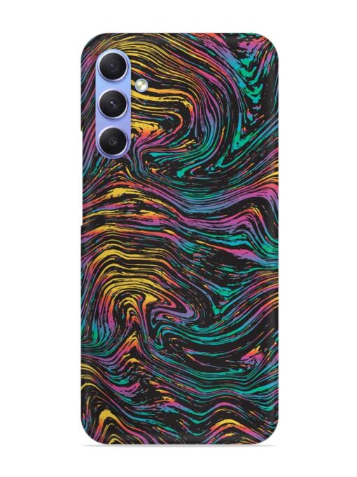 Abstract Liquid Colors Snap Case for Samsung Galaxy A54 (5G) Zapvi